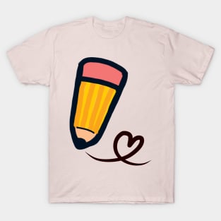 Pencil love T-Shirt